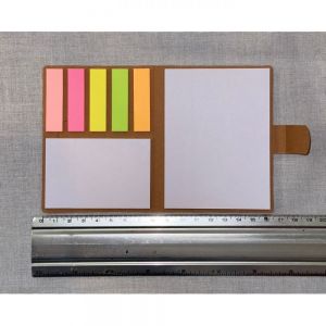 ESTUCHE CON NOTAS ADHESIVAS CUBIERTA SUAVE personalizada