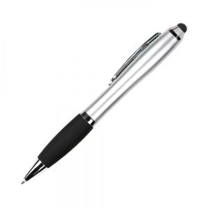 BOLIGRAFO METALICO CON GRIP Y TOUCH personalizada