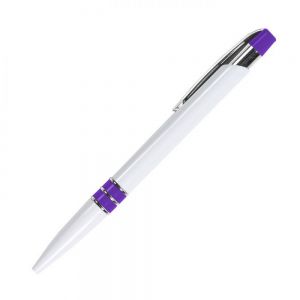 BOLIGRAFO CON BARRIL BLANCO personalizada