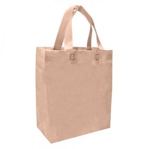 BOLSA ECOLÓGICA PEQUEÑA 22 X 26 CON FUELLE personalizada
