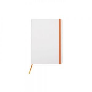 LIBRETA MEDIANA WHITE personalizada