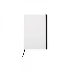 LIBRETA MEDIANA WHITE personalizada
