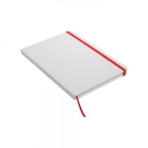 LIBRETA MEDIANA WHITE personalizada