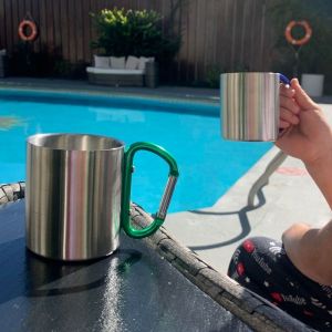MUG CON GANCHO CARABINERO ¨CARIBE¨ personalizada