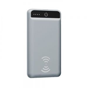 POWER BANK CON WIRELESS Y 2 SALIDAS personalizada