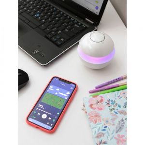BOCINA RECARGABLE CON CONTROL DE LUZ LED personalizada