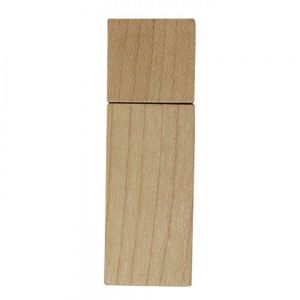 USB MADERA NATURAL personalizada