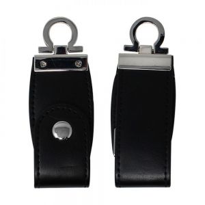 USB LLAVERO CON FUNDA DE PIEL personalizada