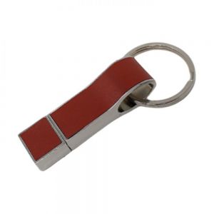 USB LLAVERO CON PIEL personalizada