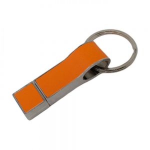 USB LLAVERO CON PIEL personalizada