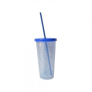 VASO FIESTA GLITTER personalizada