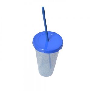 VASO FIESTA GLITTER personalizada